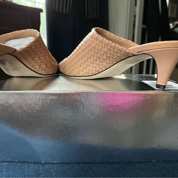 Collection J.Crew Mari GIUDICELLI x j crew woven leather mule color, adobe clay - Picture 7 of 8